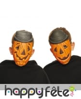 Masque citrouille en mousse pour enfant