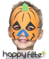 Masque citrouille halloween