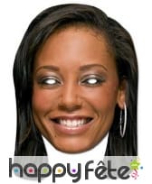 Masque carton Mel B. Spice Girls