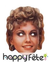 Masque carton Olivia Newton-John