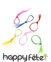 Mèche colorée pour cheveux, clip