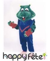 Mascotte crocodile science fiction