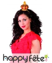 Mini couronne sur serre tête