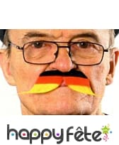 Moustache drapeau allemand