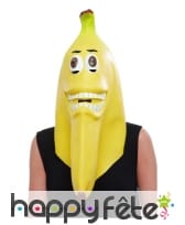 Masque de banane intégral en latex pour adulte