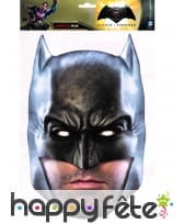 Masque de Batman en carton, l'Aube de la justice