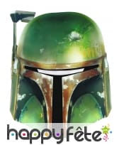 Masque de Boba Fett en carton plat