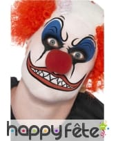 Maquillage de clown terrifiant