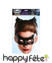 Masque de catwoman en carton