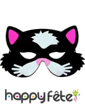 Masque de chat pour enfant, en mousse