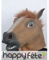 Masque de cheval en latex, image 2