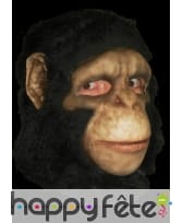 Masque de chimpanzé intégral en latex, image 2