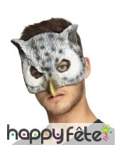 Masque de chouette pour adulte, facial