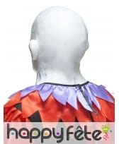 Masque de clown blanc chauve en latex, image 1