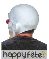 Masque de clown blanc maquillage bleu, image 1