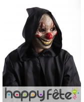 Masque de clown tueur avec bouche articulée, image 1