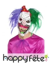 Masque de clown tueur intégral en latex