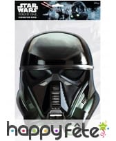 Masque de Death Trooper en carton, Rogue One, image 1