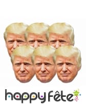 Masque de Donald Trump en carton, image 1