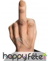 Masque doigt d'honneur