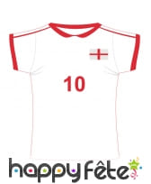 Maillot de foot Angleterre en carton