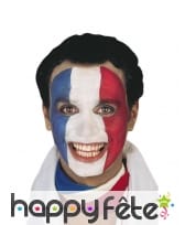 Maquillage drapeau Français, image 1