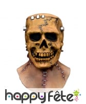 Masque de Frankenstein squelette
