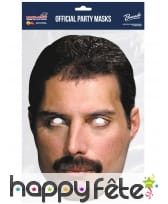 Masque de Freddie Mercury en carton, image 1