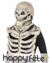 Masque de grosse tête squelette en latex, image 2