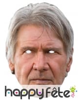 Masque de Han Solo en carton plat