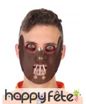 Masque de Hannibal lecter pour adulte
