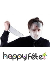 Masque de hockey phosphorescent, Jason, image 2