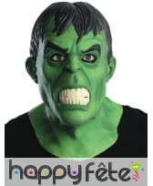Masque de Hulk intégral pour homme, luxe