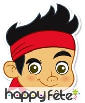 Masque de Jake en carton