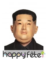 Masque de Kim Jong Un en latex pour adulte