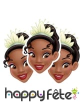 Masque de la princesse Tiana en carton, image 1