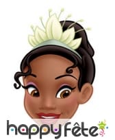 Masque de la princesse Tiana en carton
