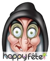 Masque de la sorcière de blanche neige