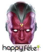 Masque de la vision en carton, Avengers