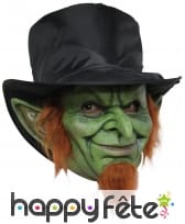 Masque de leprechaun maléfique intégral, image 1