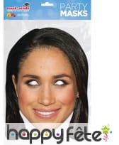 Masque de Meghan Markle en carton plat, image 1