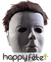 Masque de Michael Myers en latex souple blanc, image 1