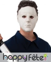 Masque de Michael Myers en vinyl blanc