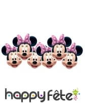 Masque de Minnie avec noeud rose, image 2