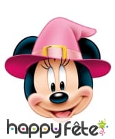 Masque de minnie mouse sorcière