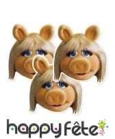 Masque de miss Piggy en carton, image 1