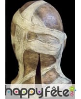 Masque de monstre momie en latex, image 5