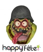 Masque de monstre soldat déjanté