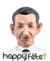 Masque de Nicolas Sarkozy intégral