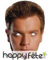 Masque de Obi Wan Kenobi en carton plat